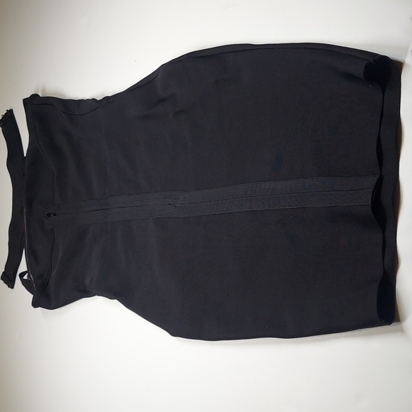 Fashion Nova Bandage Black Dress Size Medium - Picture 5 of 9